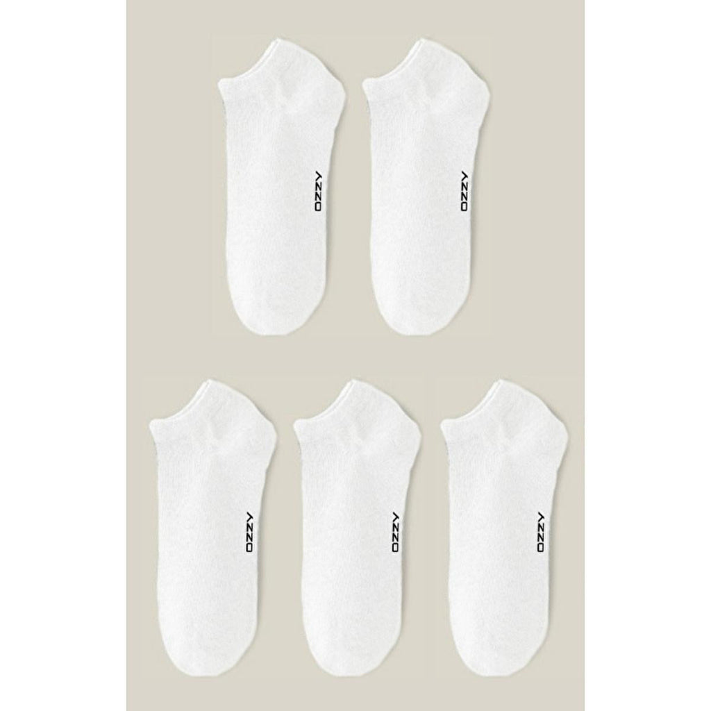 Ozzy Socks Women's 5-Pack Seamless Cotton Socks - Comfortable Footwear for Women, Sizes 36/40