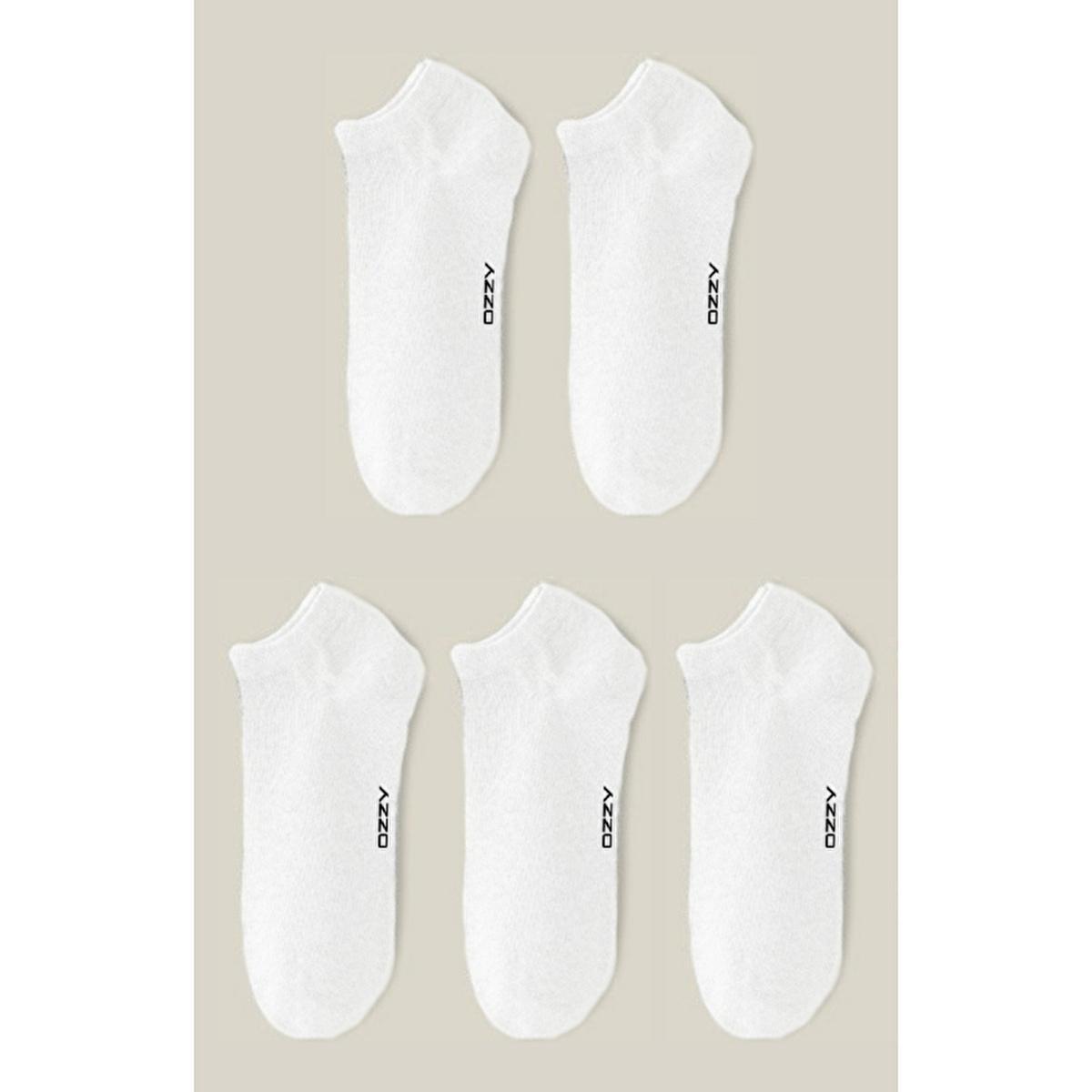 Ozzy Socks Women's 5-Pack Seamless Cotton Socks - Comfortable Footwear for Women, Sizes 36/40