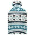 VPW Soft Fleece Covered 2-Liter Hot Water Bottle for Pain Relief & Warmth