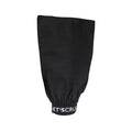 Let'scrub Elasticized Triangular Black Bath Bag - Convenient Bathing Essentials Organizer