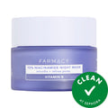 Drunk Elephant 10% Niacinamide Night Mask - Vegan Skincare for Smoother Texture, Refined Pores