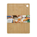 Ideenwelt Bamboo Cutting Board for Kitchen Prep 33x25 cm