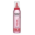 Isana Color Glanz Hair Styling Mousse - 48 Hour Hold, Color Protection, Vegan Formula