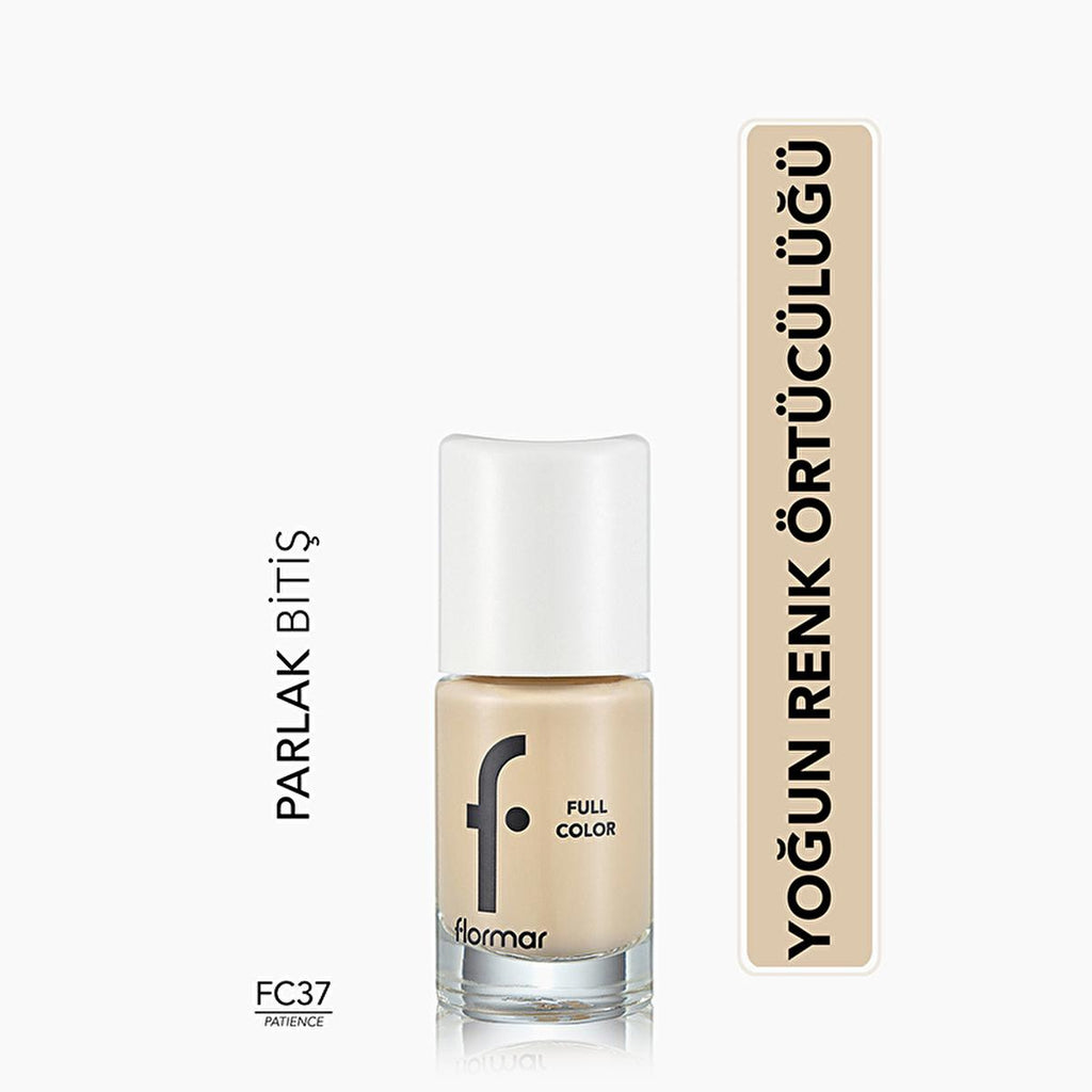 Flormar Full Color High Pigment Nail Polish - Long Lasting Color