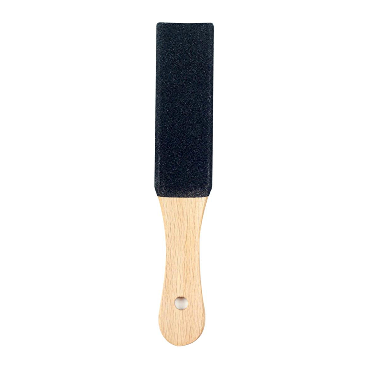 Nascita Wooden Foot File - Gentle Heel Smoother & Pedicure Tool for Dry Skin Care