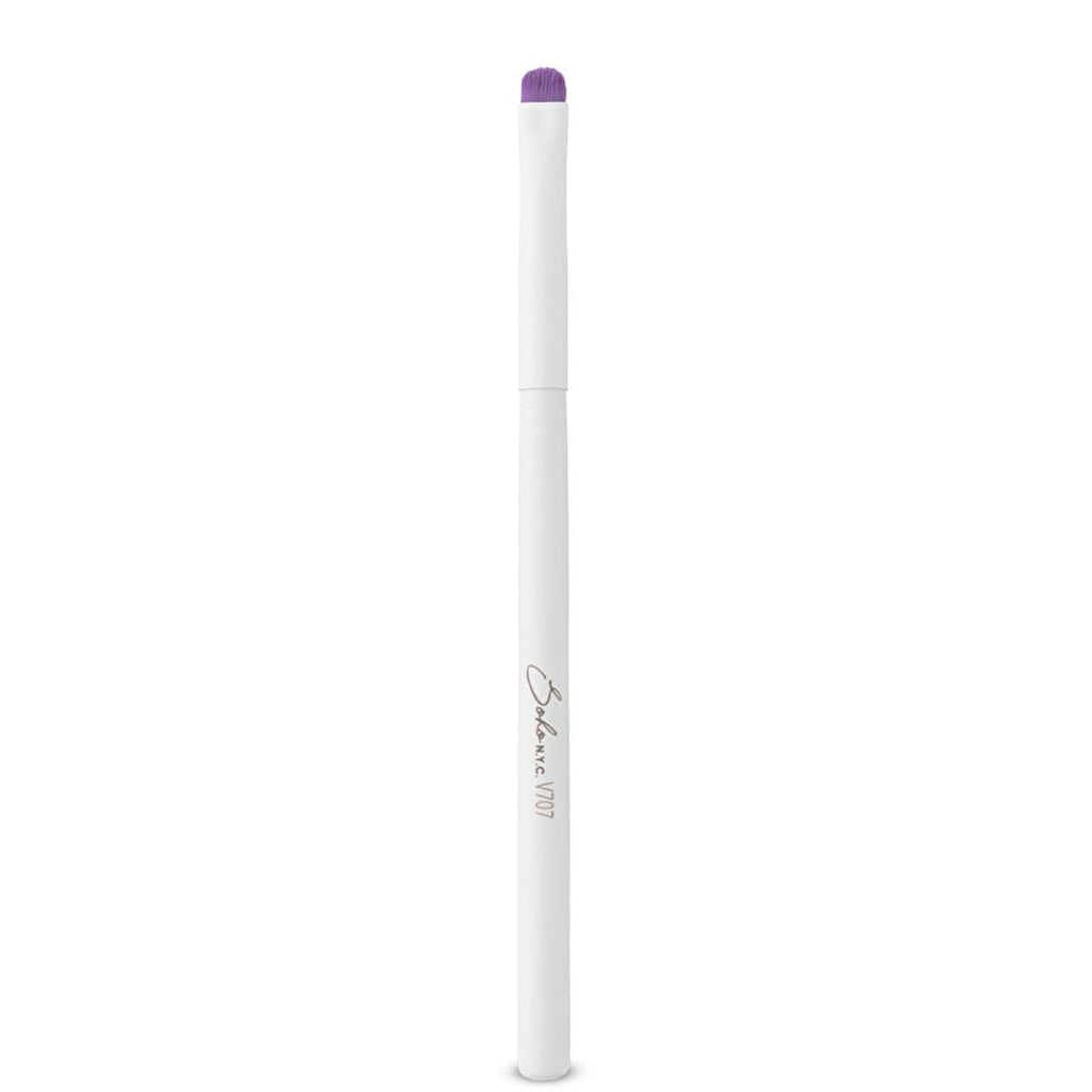 Soho N.Y.C. Vegan Detail Liner Makeup Brush V707: Precise Application, Cruelty-Free, Eco-Friendly - Define Eyes & Brows.