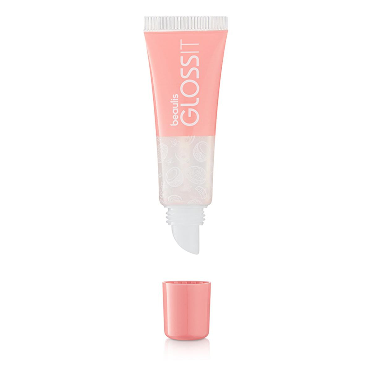 Beaulis Coconut Lip Gloss & Balm - Moisturizing, Shiny Lips with Fruit Extracts