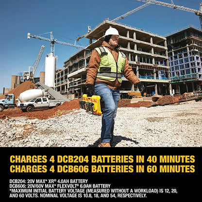 DEWALT DCB104 Multiport Simultaneous Fast Charger