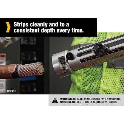 DEWALT DCE151B 20V MAX* XR® Cordless Cable Stripper (Tool Only)