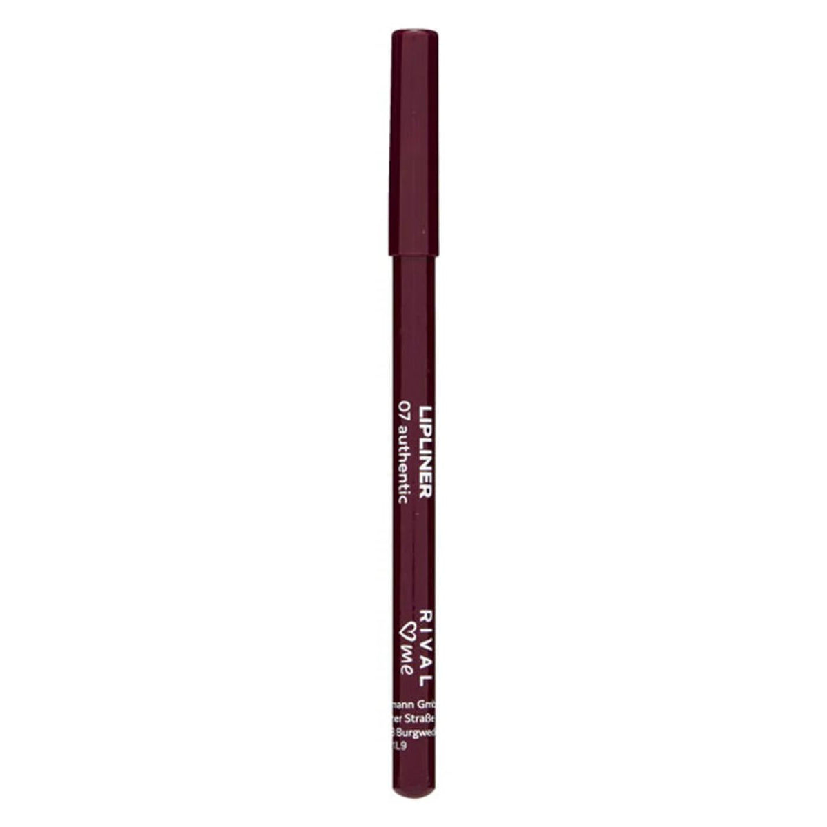 Rival Loves Me Lip Liner No. 07 Authentic for Defined Lips 1pc