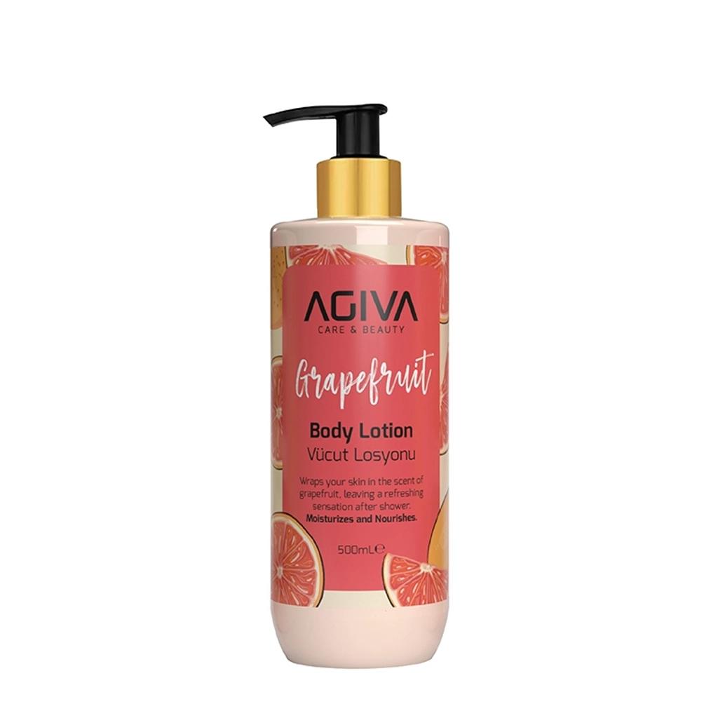 Agiva Grapefruit Body Lotion for Soft Skin 500 ml
