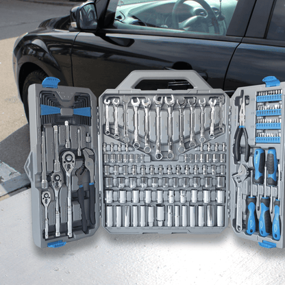 163 Piece Mechanics Tool Kit -- DT0002