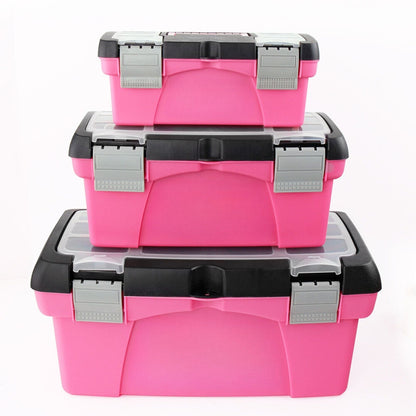 3 Piece Tool Box - Pink - DT5005P