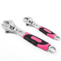 2 Adjustable Wrenches - Pink - DT5007P