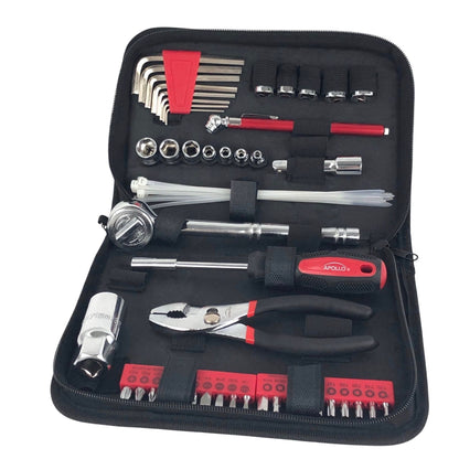 56 Piece Metric Auto Tool Set In Zipper Case - DT9775