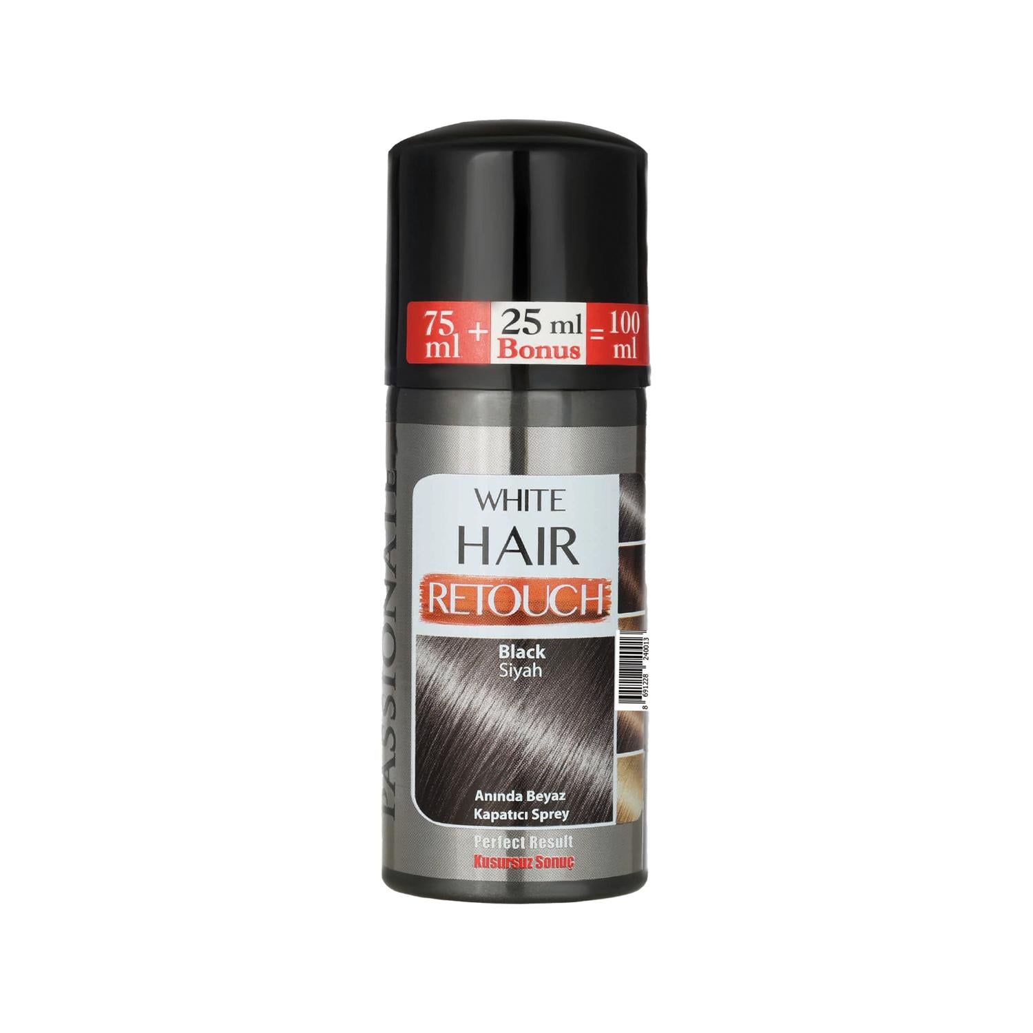 Passionate Instant Whitening Spray - 3.38 fl oz Black Variant for Cosmetic Whitening, Beauty & Personal Care