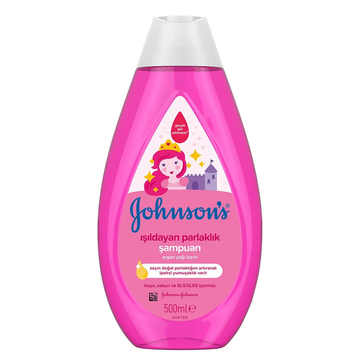 Johnson's Baby Shiny Drops Shampoo for Shiny Hair 500ml