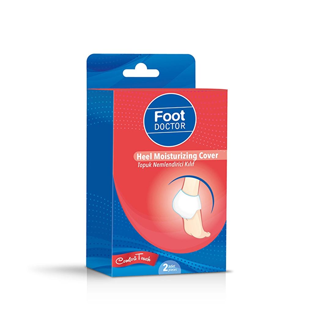 Foot Doctor Moisturizing Heel Sleeves for Dry Heels 2 Count
