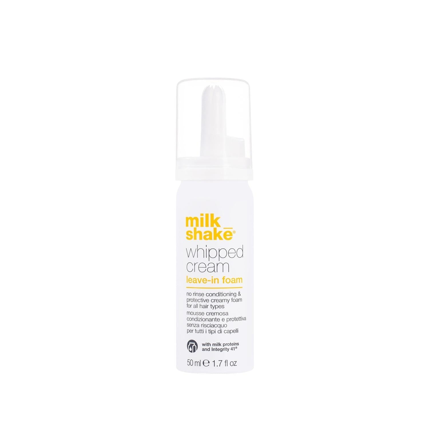 milk_shake Moisturizing Whipped Cream Hair Mousse for Dry or Damaged Hair - 1.69 fl oz