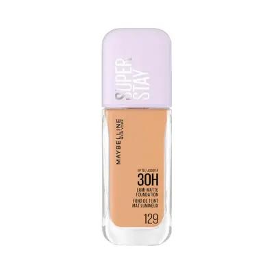 Maybelline New York Lumi Matte Foundation 129 - Matte Finish Foundation for Natural Look, Long Lasting & Lightweight