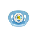 Wee Baby BPA-free Silicone Oval Pacifier for Babies 18+ Months - Smooth, Transparent, and Sterilizable