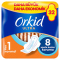 Orkid Ultra Normal Hygiene Pads for Girls - 32 Count, Comfortable and Discreet Menstrual Protection