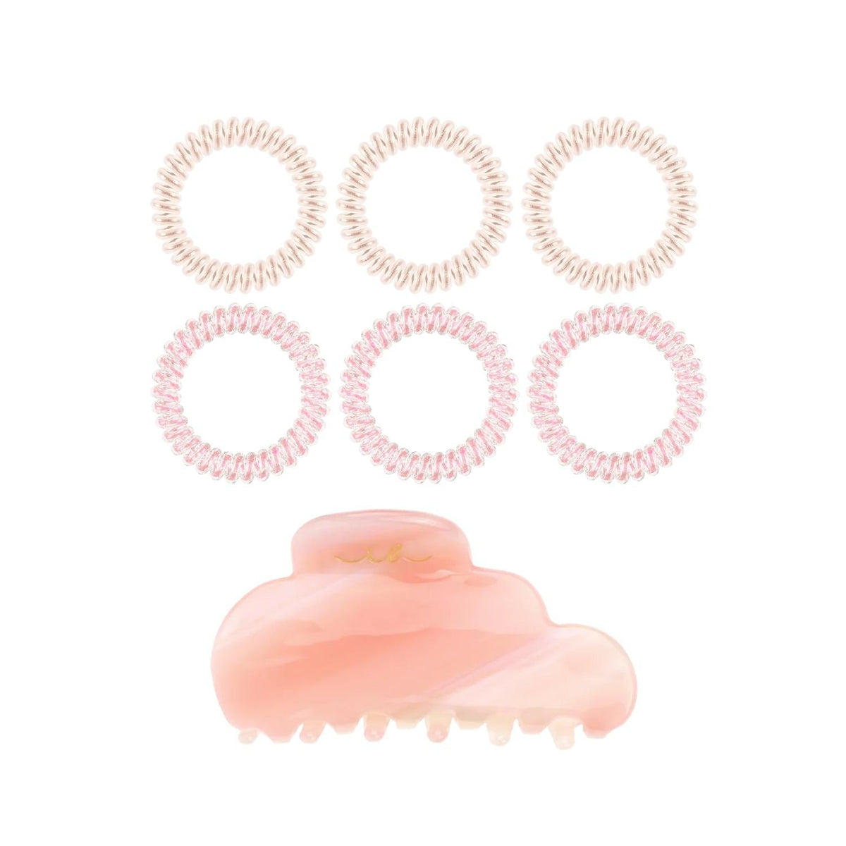 Invisibobble CloudPop Hair Accessories Set - Stylish Hair Ties for Long Hair, Fashionable Hair Holding Solution