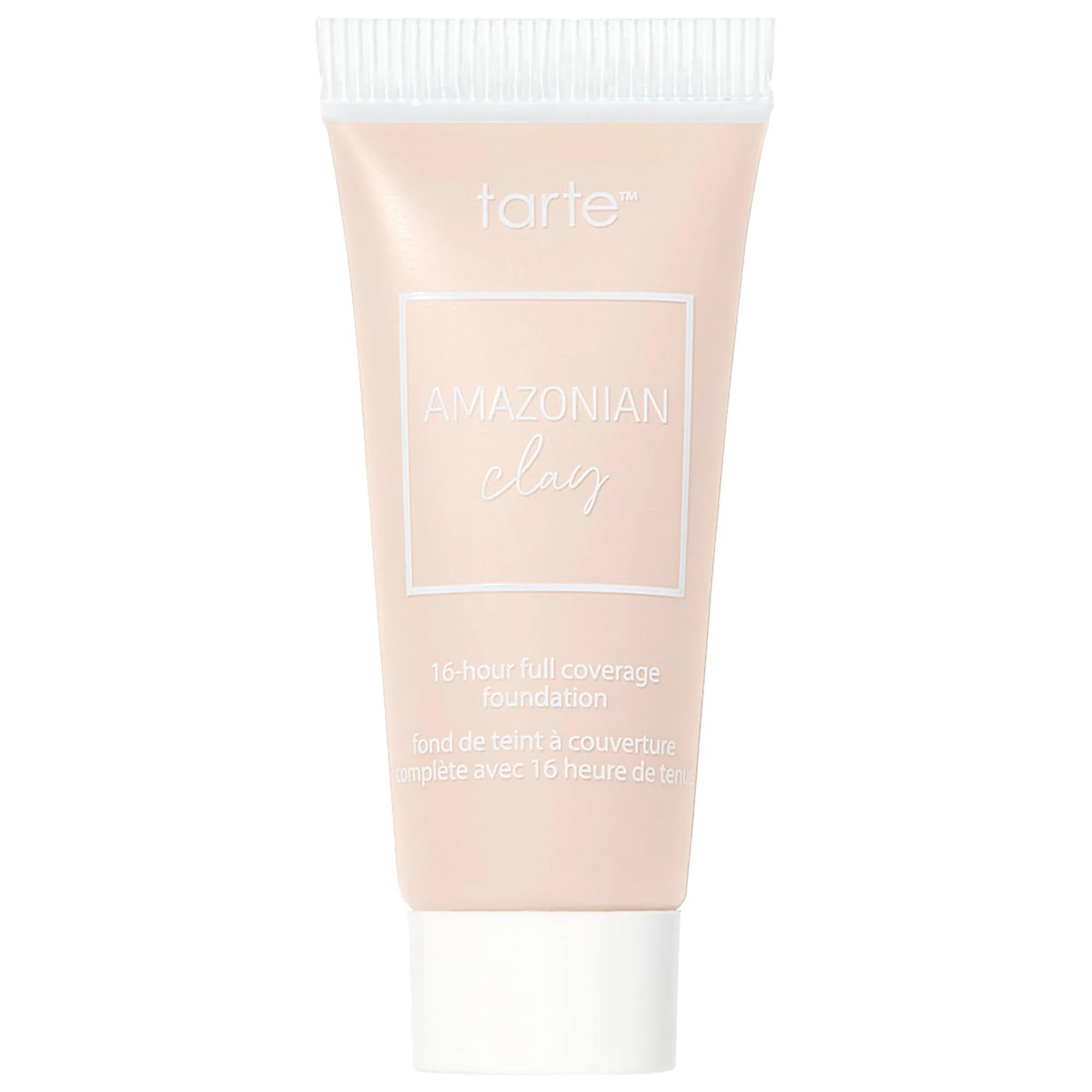 Hourglass Amazonian Clay 16-Hour Full Coverage Matte Foundation - Long-Lasting, Oil-Free, Vegan & Cruelty-Free
