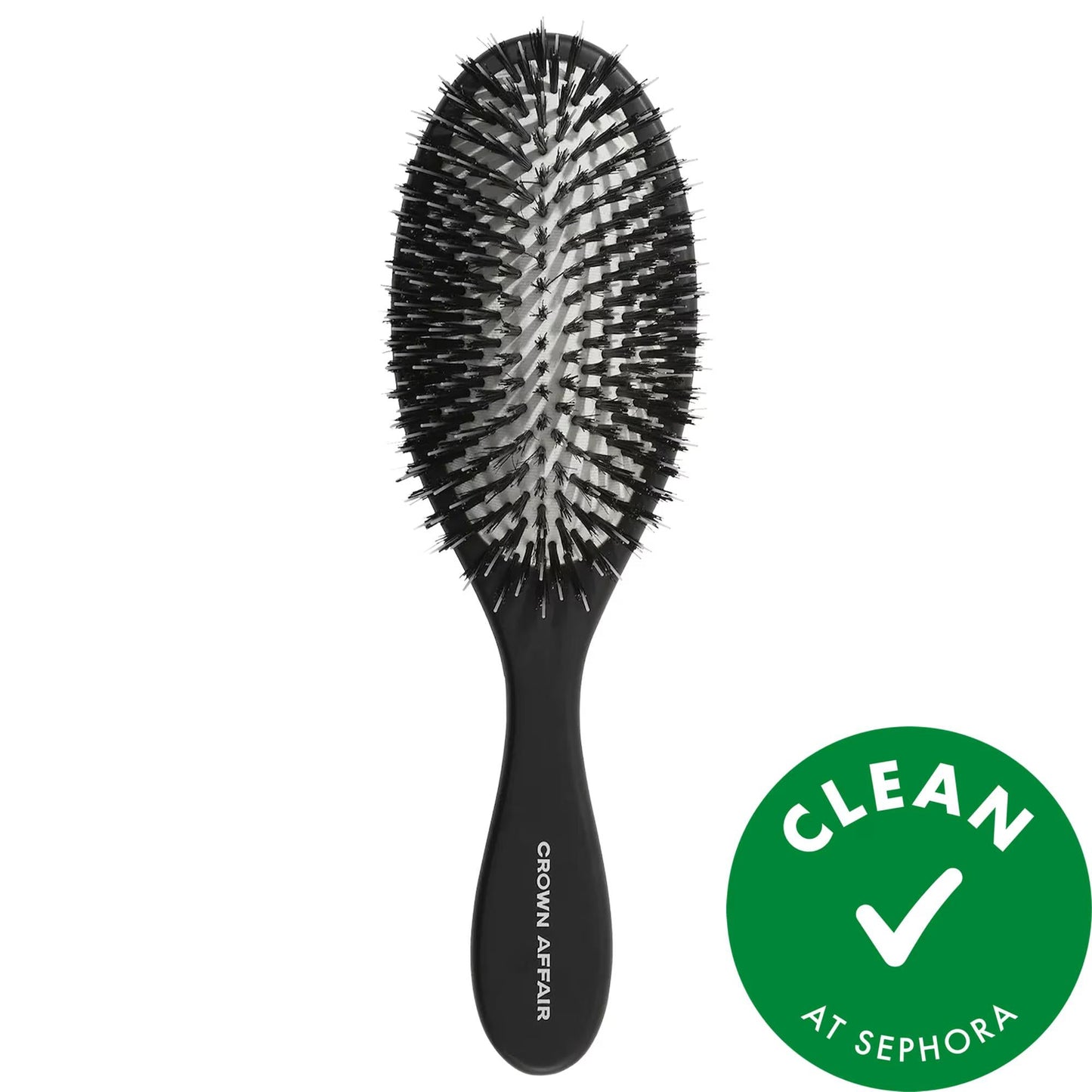 The Brush No. 001 - Handcrafted Beechwood Dual-Bristle Hair Brush for Gentle Detangling & Hair Growth