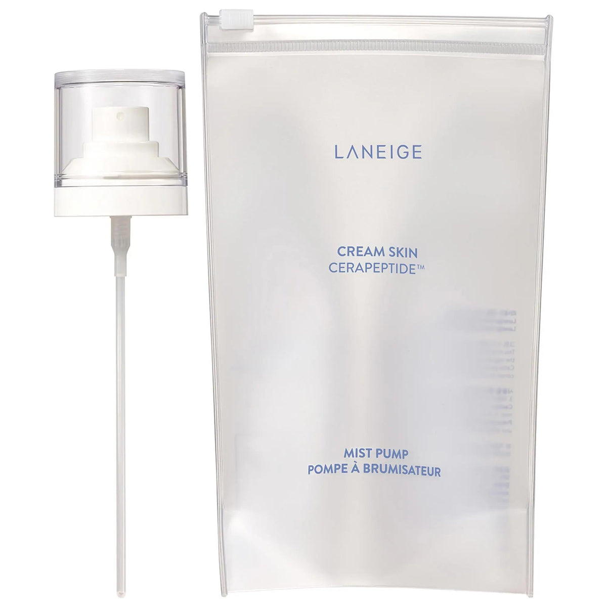 Cream Skin Refillable Toner & Moisturizer: Korean Skincare with Ceramides & Peptides for Intense Hydration, Firming, and Radiant Glass Skin
