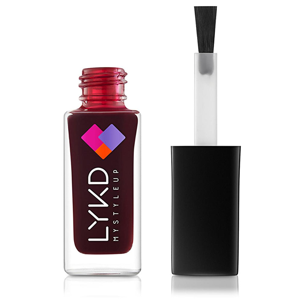 LYKD Mulberry Nail Polish - Long-Lasting, Easy Application, Rich Pigmentation