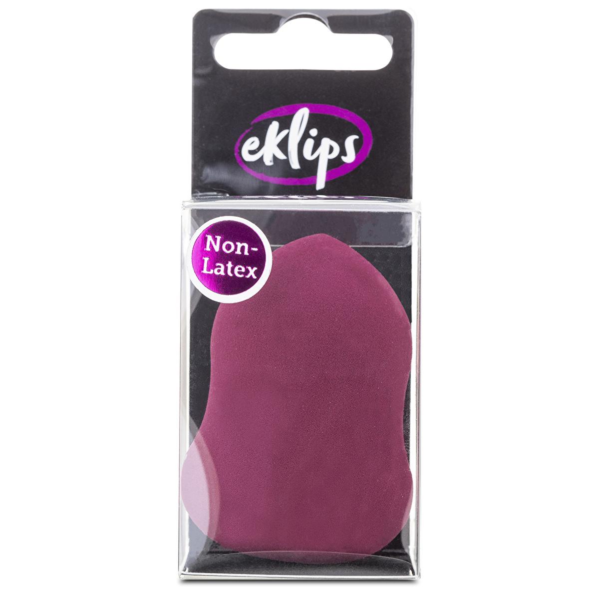 Eklips Non-Latex Makeup Sponge with Bulbous Body and Pointed Tip - Comfortable, Even Makeup Application for Sensitive Skin