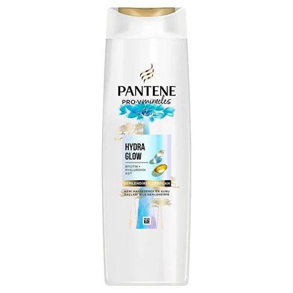 Pantene Pro-V Miracles Hydra Glow Shampoo: Biotin & Baobab for Dry Hair, Lightweight, Moisturizing, & Shine (325 ml / 10.99 fl oz)