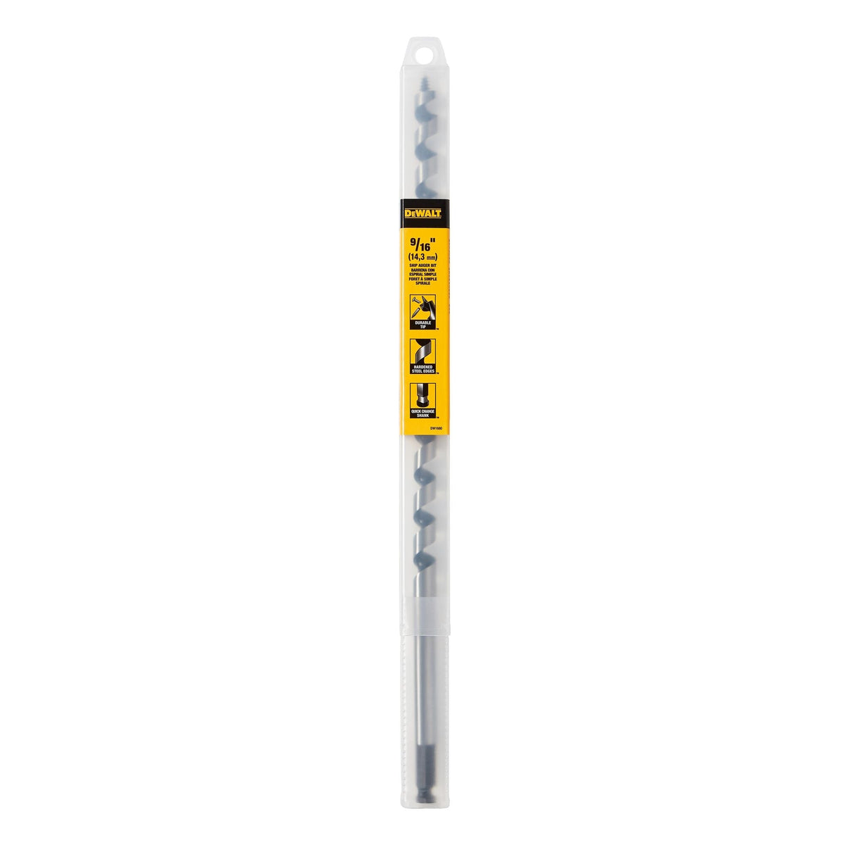DeWalt DW1683 Drill Bit, Ship Auger, 3/4 Inch X 17 Inch
