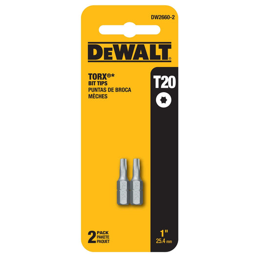 DeWalt DW2660 #1 Phillips 1" Insert Bit Tips