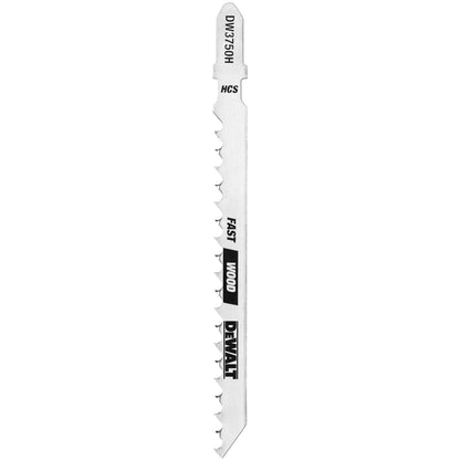 DeWalt DW3760H 4-Inch 10Tpi Fine Finish Wood Cut Hsc T-Shank Jig Saw Blade (5-Pack)