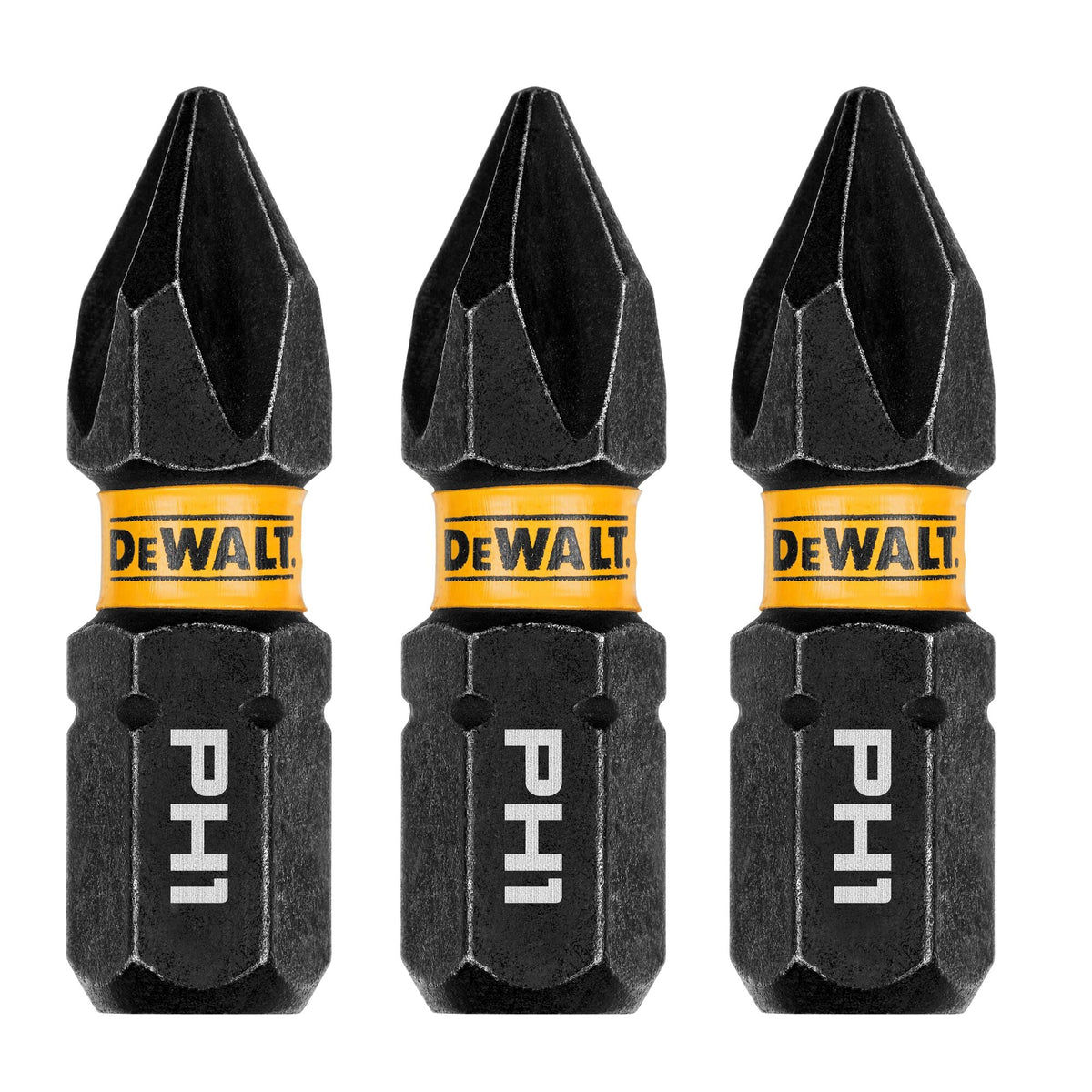 DeWalt DWAF1PH2IR3 1In Phillips #2 FlexTorq 3Pk