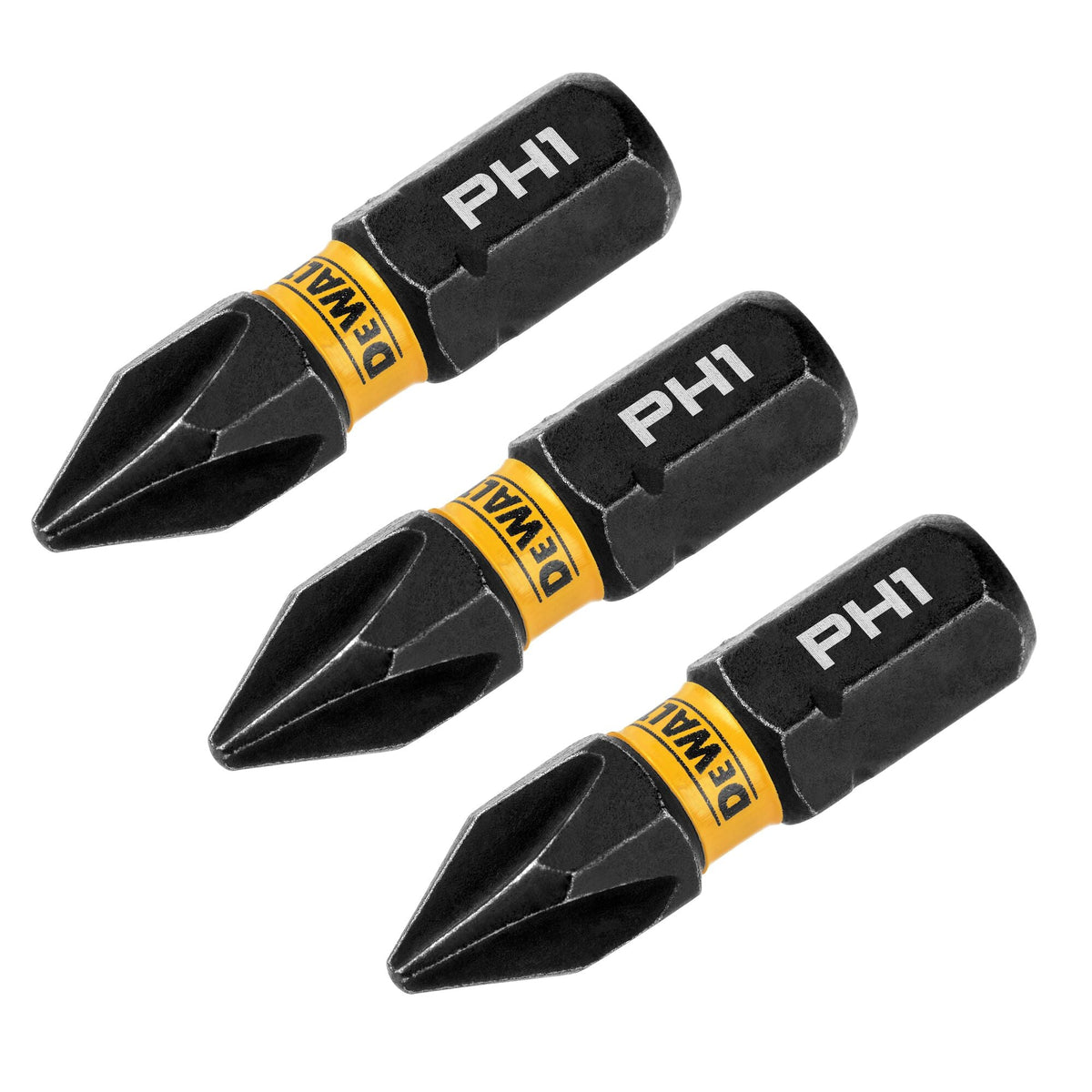 DeWalt DWAF1PH2IR3 1In Phillips #2 FlexTorq 3Pk