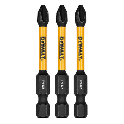 DeWalt DWAF1SQ2IR3 1In Square #2 Flextorq 3Pk