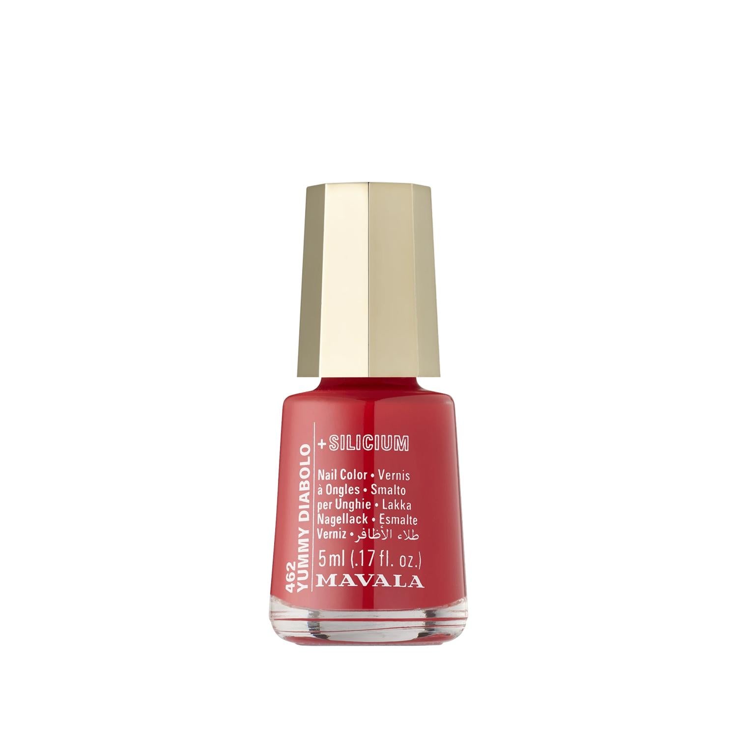 Mavala Mini Color 462 Yummy Diabolo Nail Polish - Portable, Vibrant 5ml