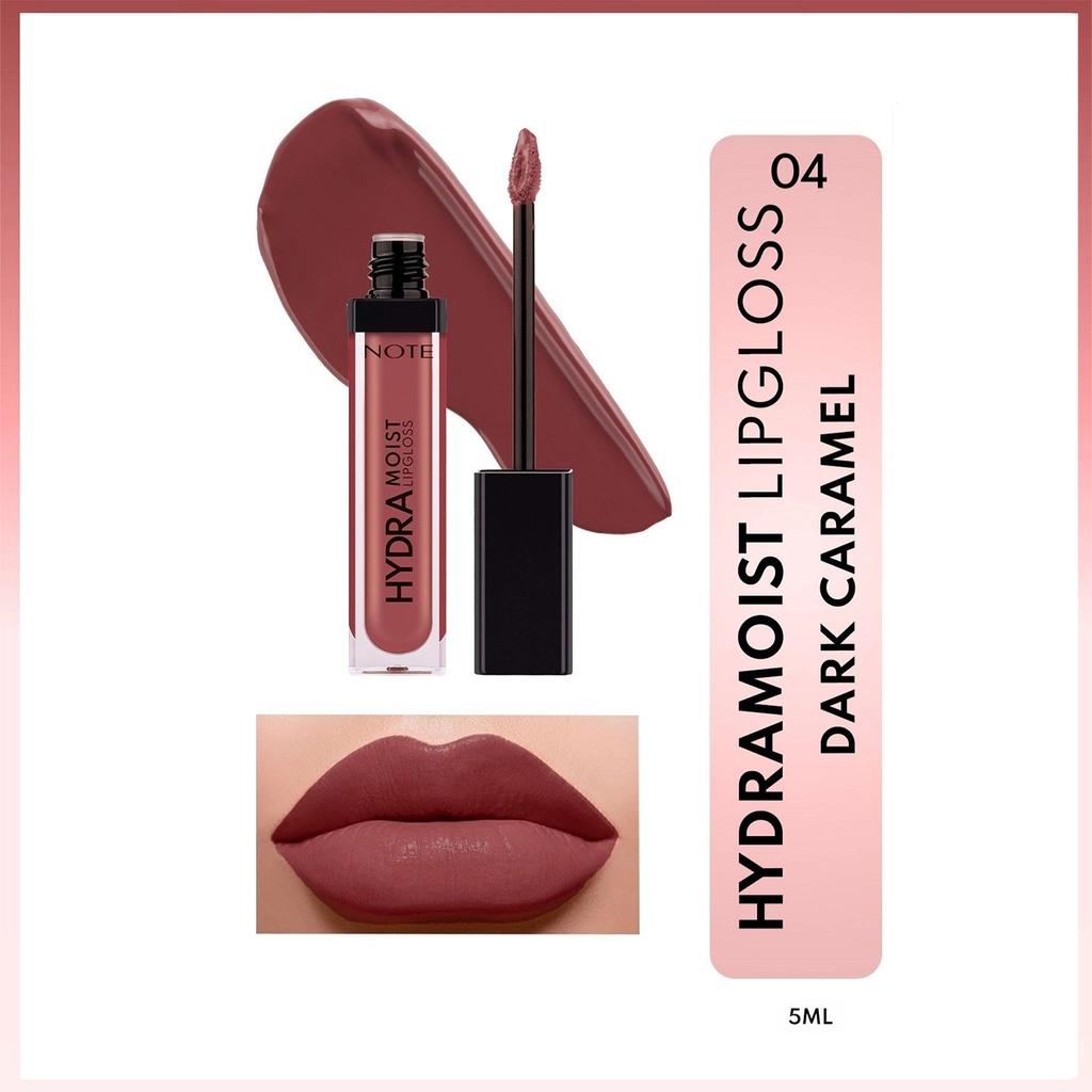 Note Hydramoist Hydrating Lip Gloss 04 Dark Caramel