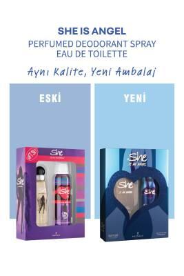 She Angel Perfume and Deodorant Set for Women: Long Lasting Fresh Scent, Alcohol & Paraben Free
