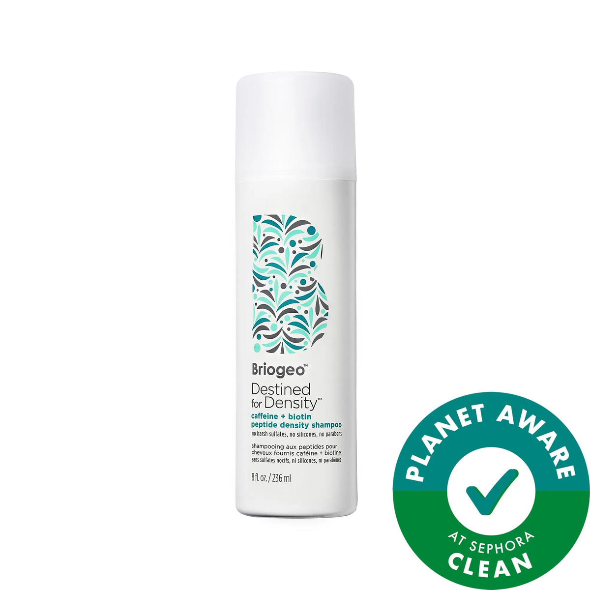 Briogeo Density-Boosting Shampoo for Thicker, Fuller Hair - Vegan, Cruelty-Free, Fine Hair Care