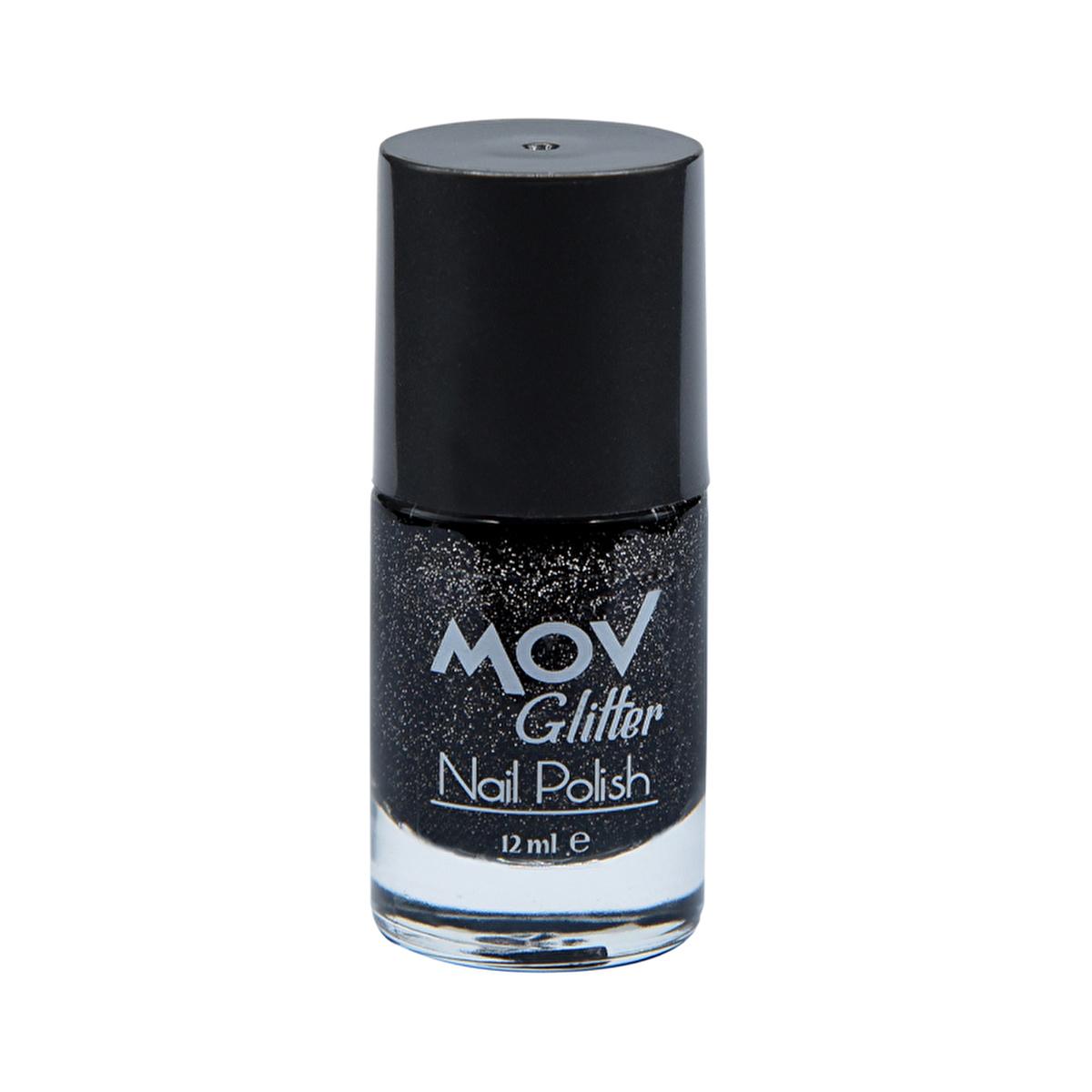 Mov Nail Glitter Polish No:03 - Glittery Nail Effects, Nail Art Products, Cosmetic Nail Care