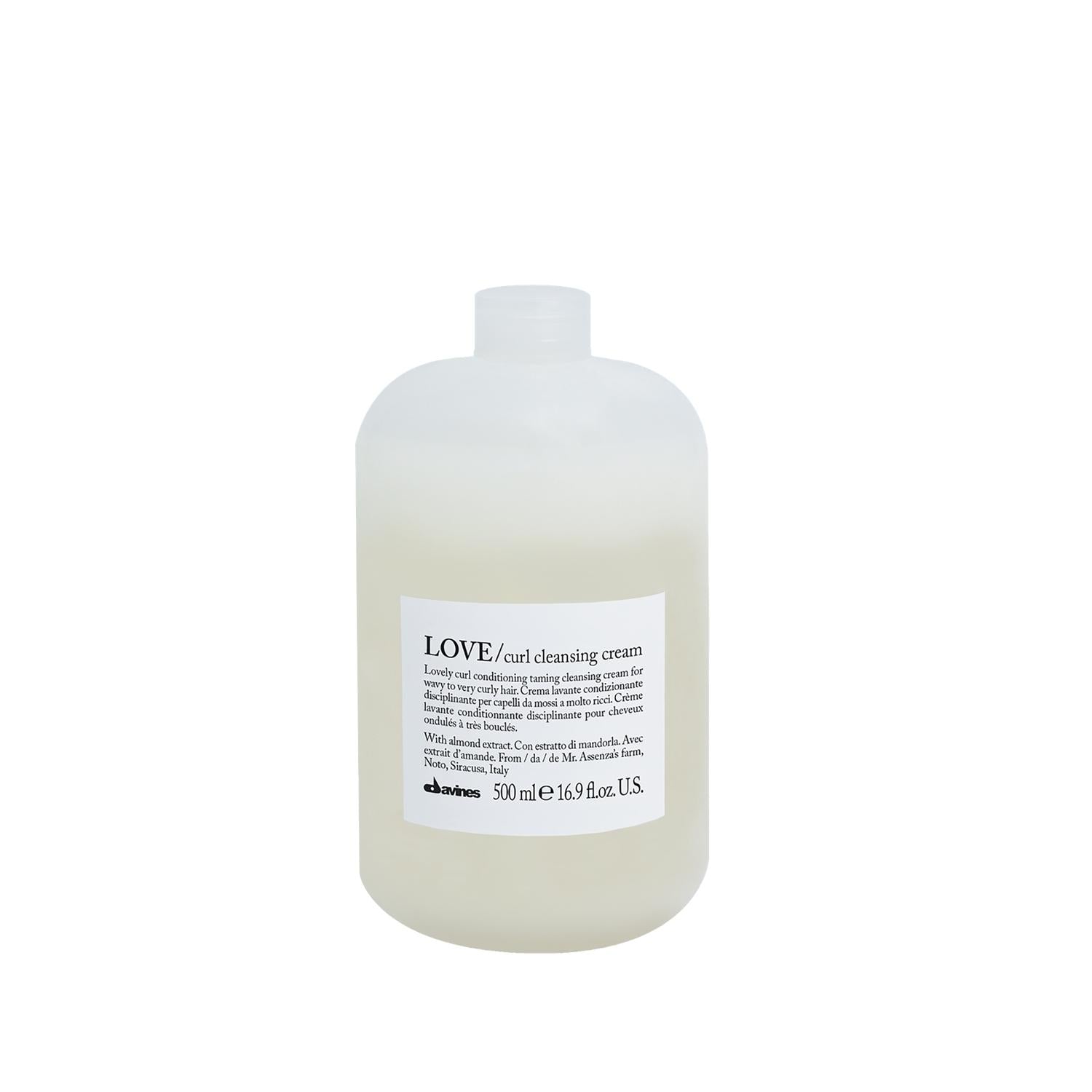 Davines Love Curl Curl Defining Cleansing Cream 500ml - Enhances Curl Definition & Texture