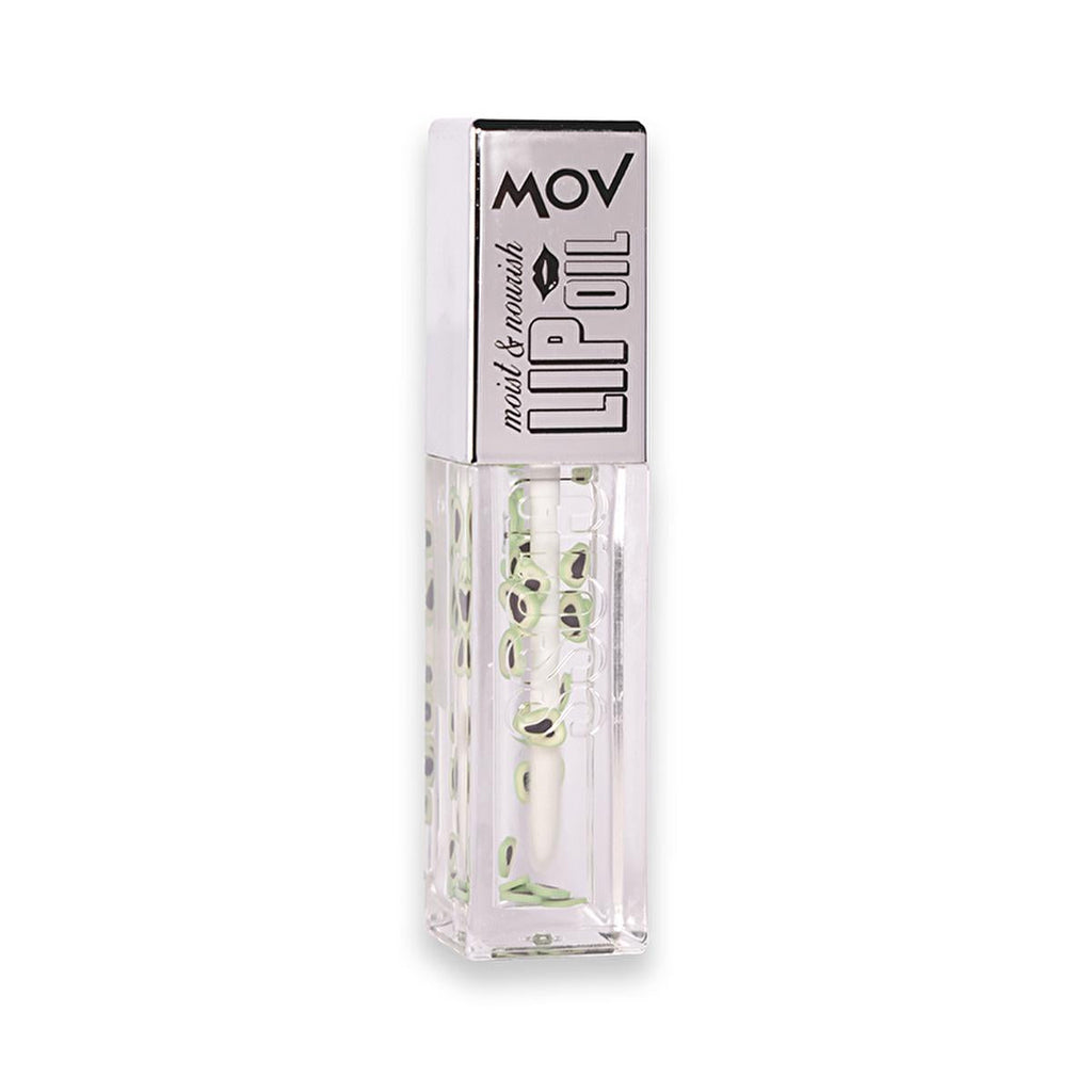 Mov Lip Oil - Avocado Lip Care for Dry Lips, Non-Sticky Moisturizing Lip Oil, Lip Shine with Nourishing Formula