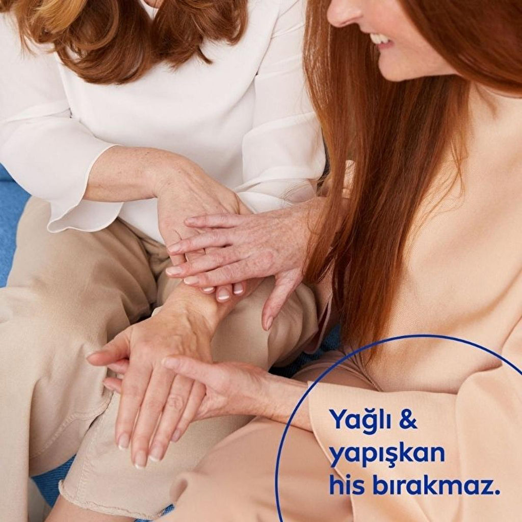 Nivea Anti-Aging Hand Cream with Q10 Formula - Moisturizing, UV Protection, Non-Greasy Hand Care for Dry Hands