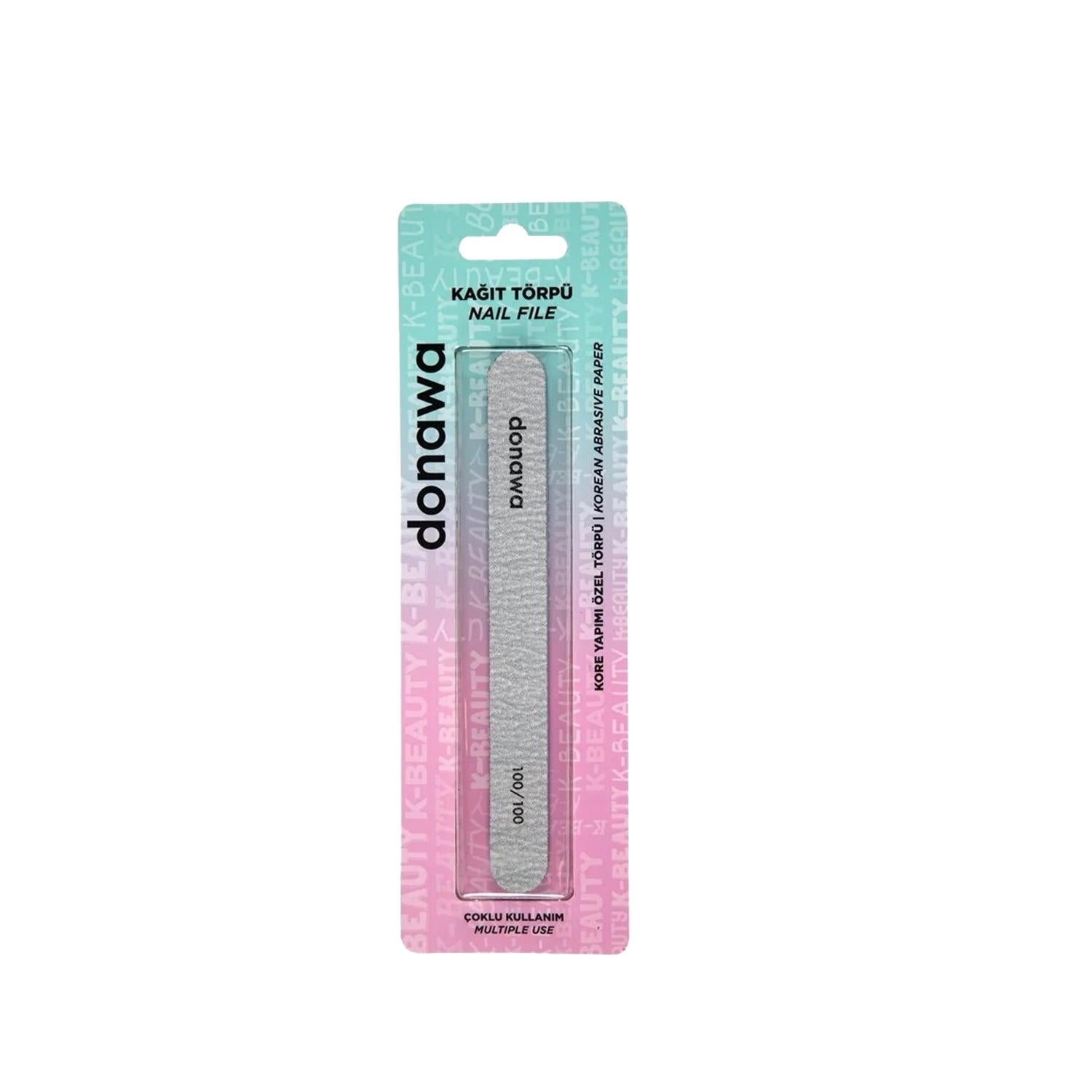 Donawa Nail File 1820 - Gentle Paper Nail Care for Personal Grooming