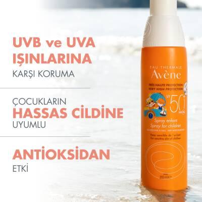 Avene Children's Sunscreen Spray SPF50+ - Water-Resistant, Hypoallergenic Sun Protection for Kids