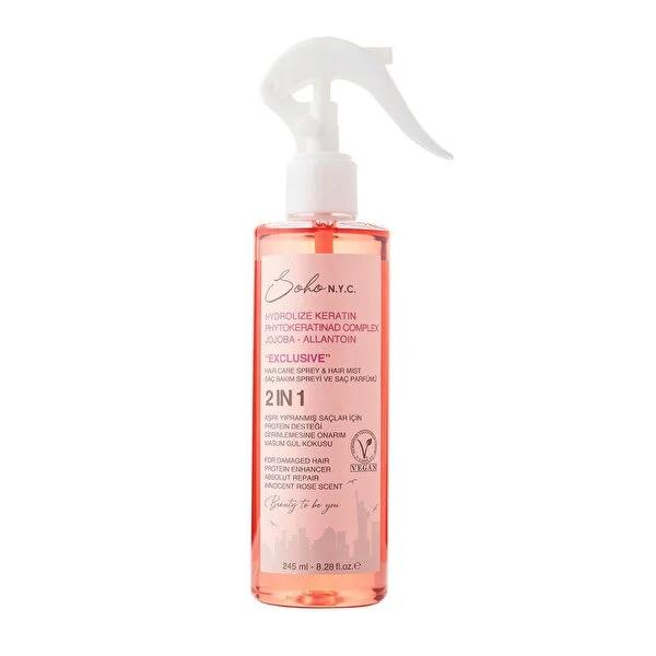 Soho N.Y.C. Nourishing Hair Care Spray for Damaged Hair - 8.29 fl oz, Anti-Frizz, Hydrating, Keratin Infused